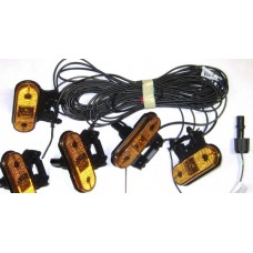 1096596 Aspoeck Комплект боковых габаритов (5 ламп) SKO