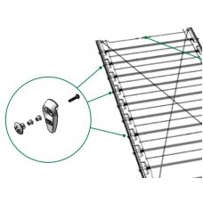 550022176 Krone Ремкомплект пистона крепления крыши TIR Edscha