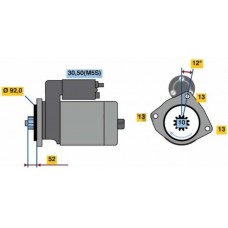 2995988 Iveco Стартер 5kW