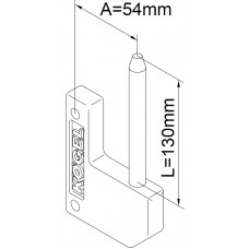 6151836 Kogel Кронштейн петли двери