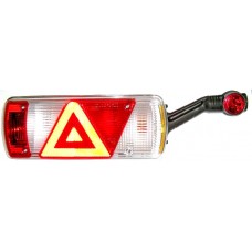 6606873 Aspoeck Фонарь задний правый ECOPOINT II с рожком и коннекторами 2xASS2