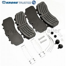 550025993 KRONE Комплект тормозных колодок (дисковые тормоза)