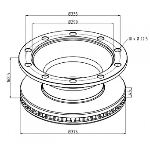 Kupit 1088133 Schmitz Tormoznoj Disk