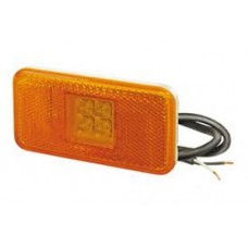 131-SC44272U Фонарь маркерный боковой светодиодный LED с проводом 