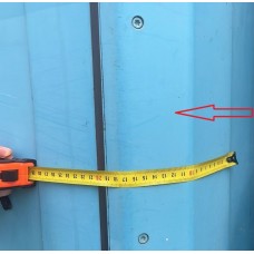 502275 Schmitz Соединитель кузова перед-бок (профиль вертикальный на передную стенку передний)